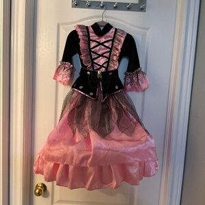 Girls Pirate Costume pink/black